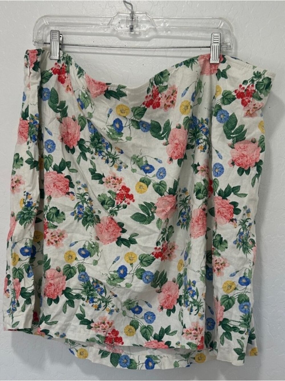 Womens Size 3Xl Cream Floral